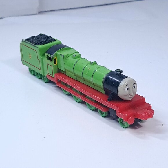 Vintage Thomas & Friends Ertl Henry #3 Diecast Train Tank Engine 1987 metal - Picture 1 of 16